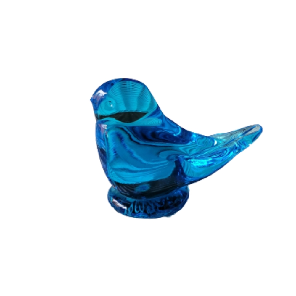 Bluebird of Happiness Glass Figurine 1991